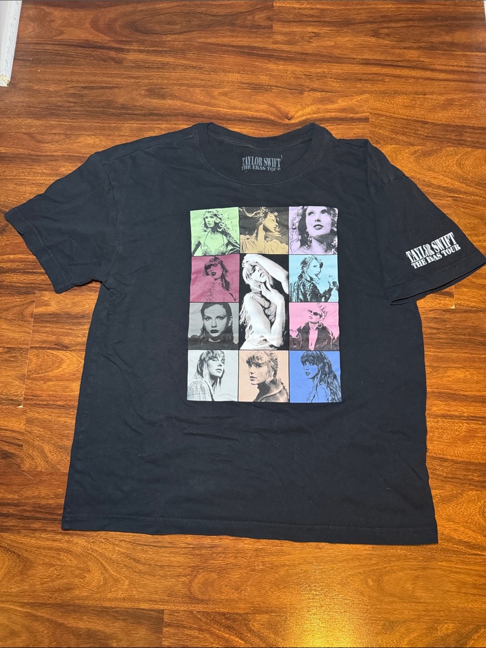Taylor Swift Black Graphic Tour T-Shirt